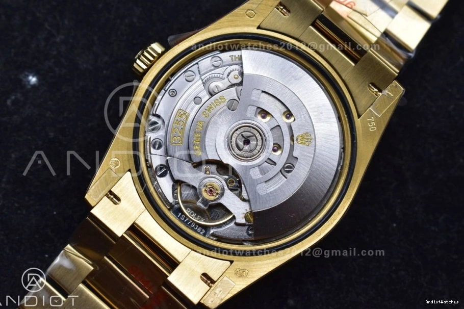 Square President on 36 DayDate Silver Steel Edition Comfortable Weight) (Gain 702 Best Dial YG with Bracelet vr3255 Diamond 904L V5 QF 1027